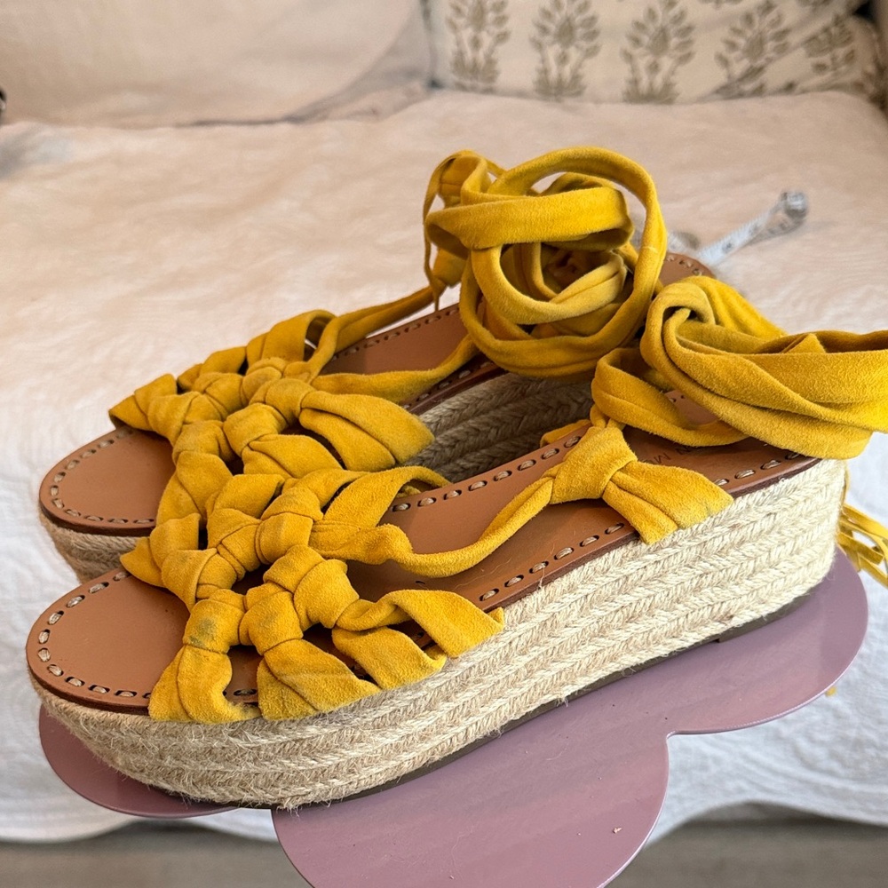Sigerson Morrison Espadrille Platform Sandals